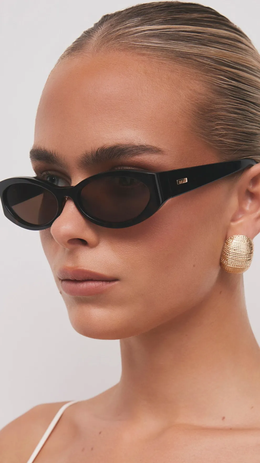 The Kasia Sunglasses - Dark Havana Tort / Walnut