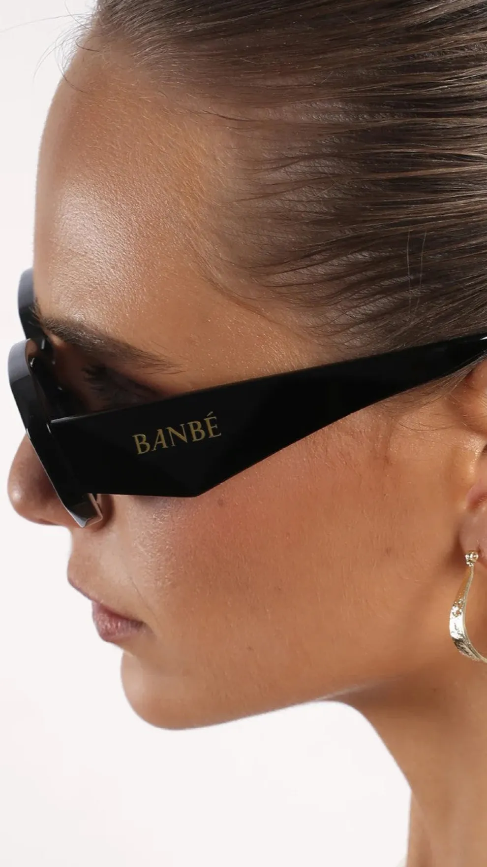 The Nina Sunglasses - Black Jet