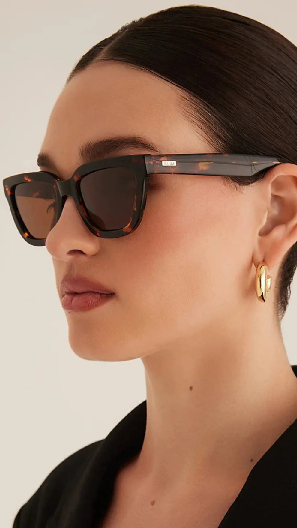 The Scarlette Sunglasses - Ginger Tort / Brown