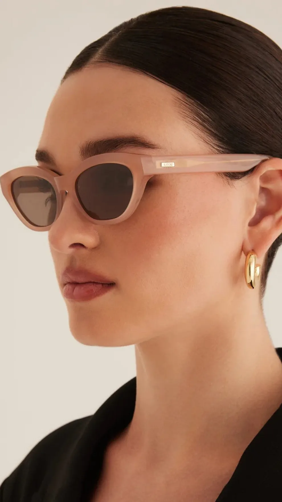 The Winslet Sunglasses - Opal Beige / Champagne