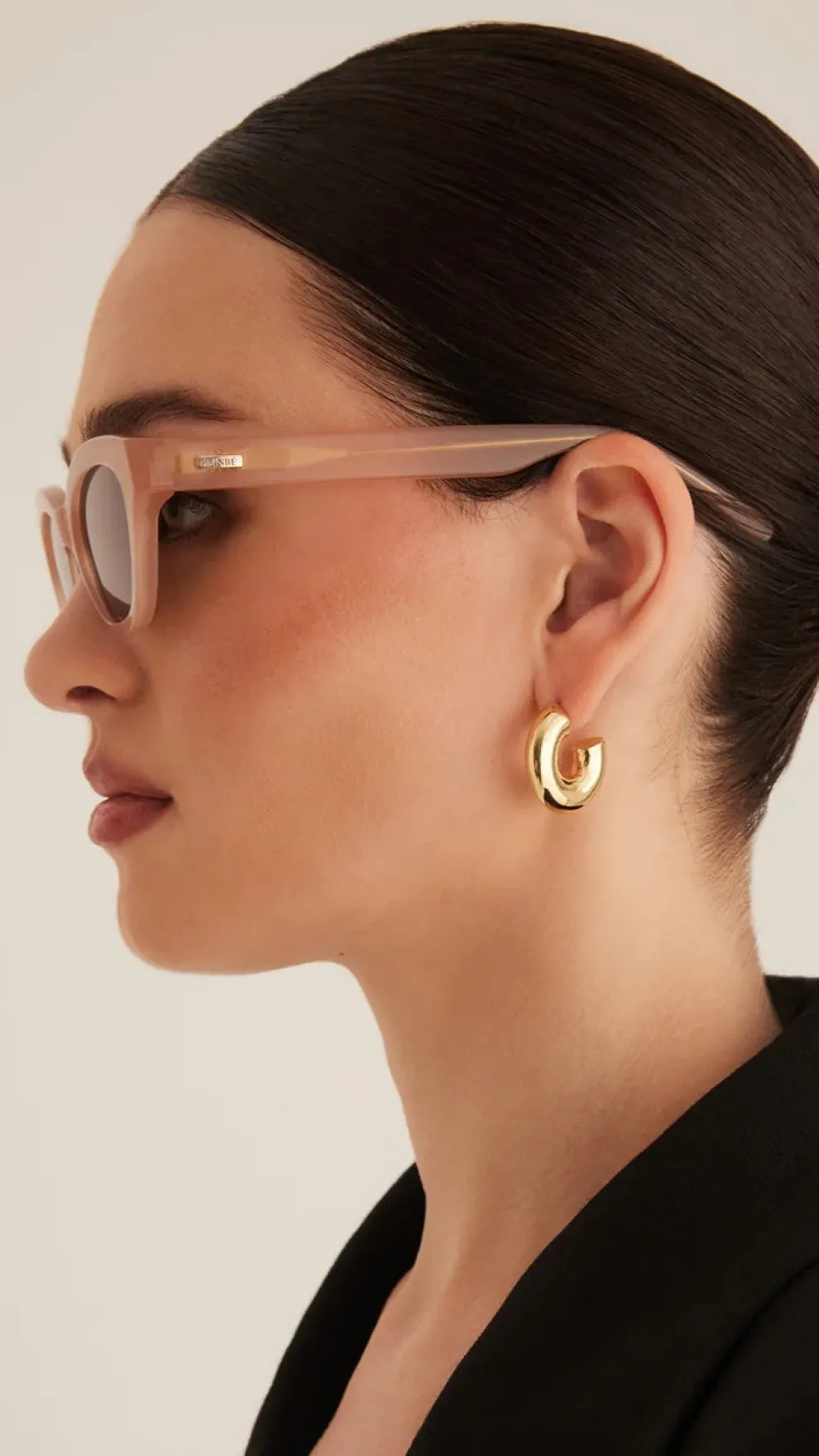 The Winslet Sunglasses - Opal Beige / Champagne