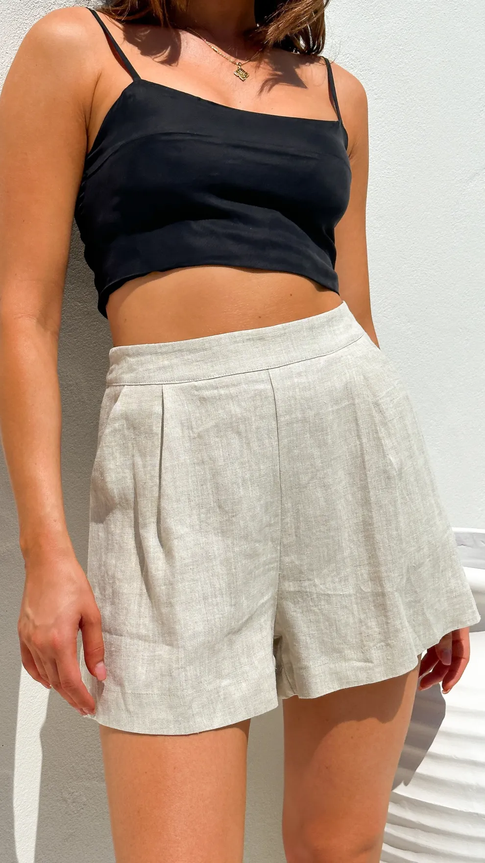 Tillie Shorts - Natural