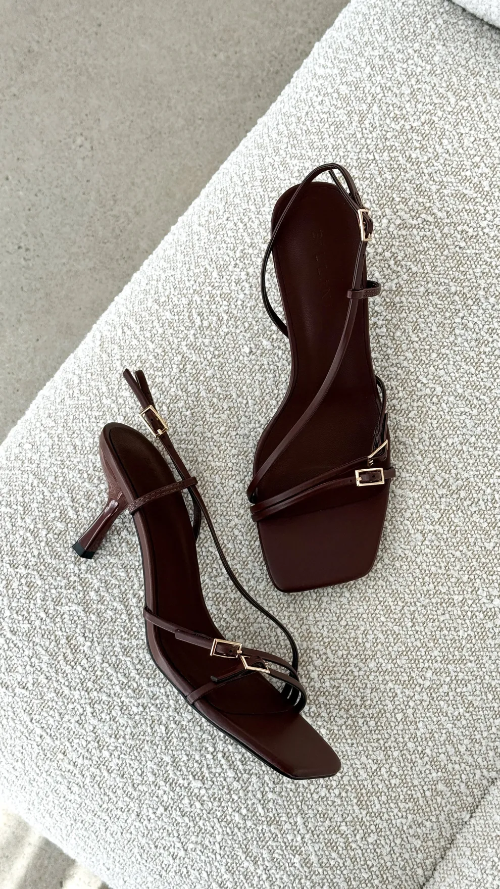 Toshie Heel - Chocolate