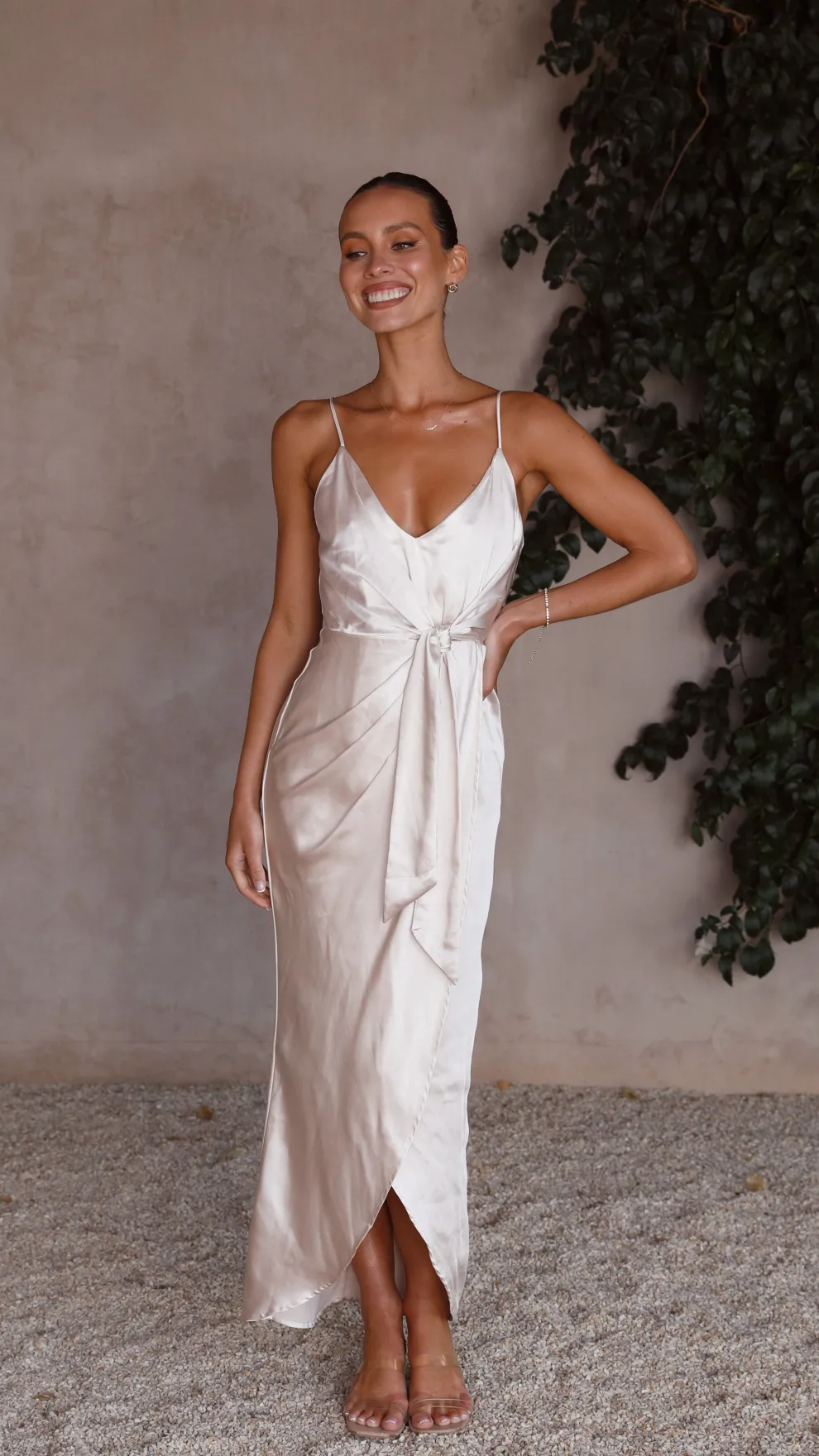 Tyra Maxi Dress - Champagne