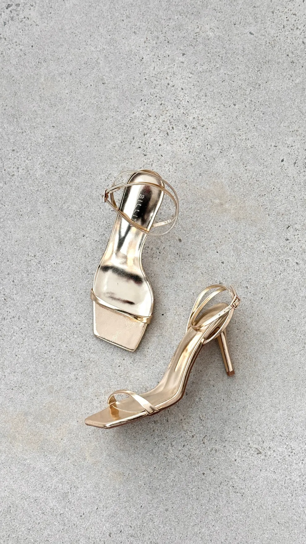 Umaira Heel - Gold Metallic