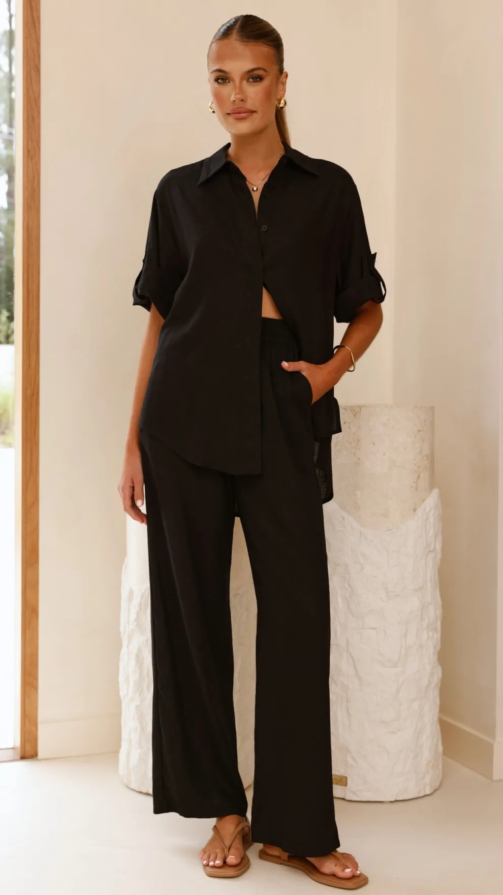 Valene Pants - Black