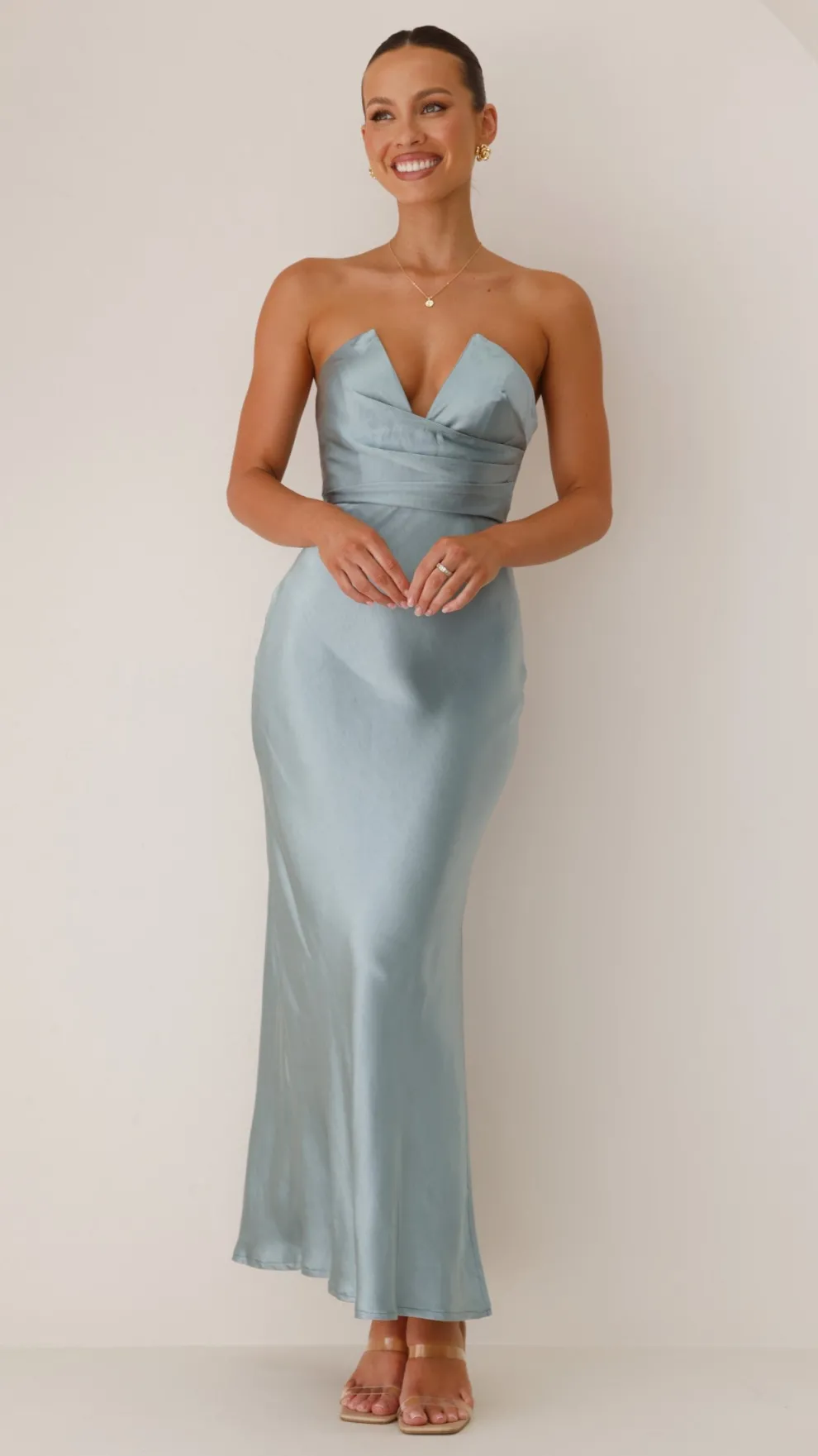 Valerie Maxi Dress - Blue