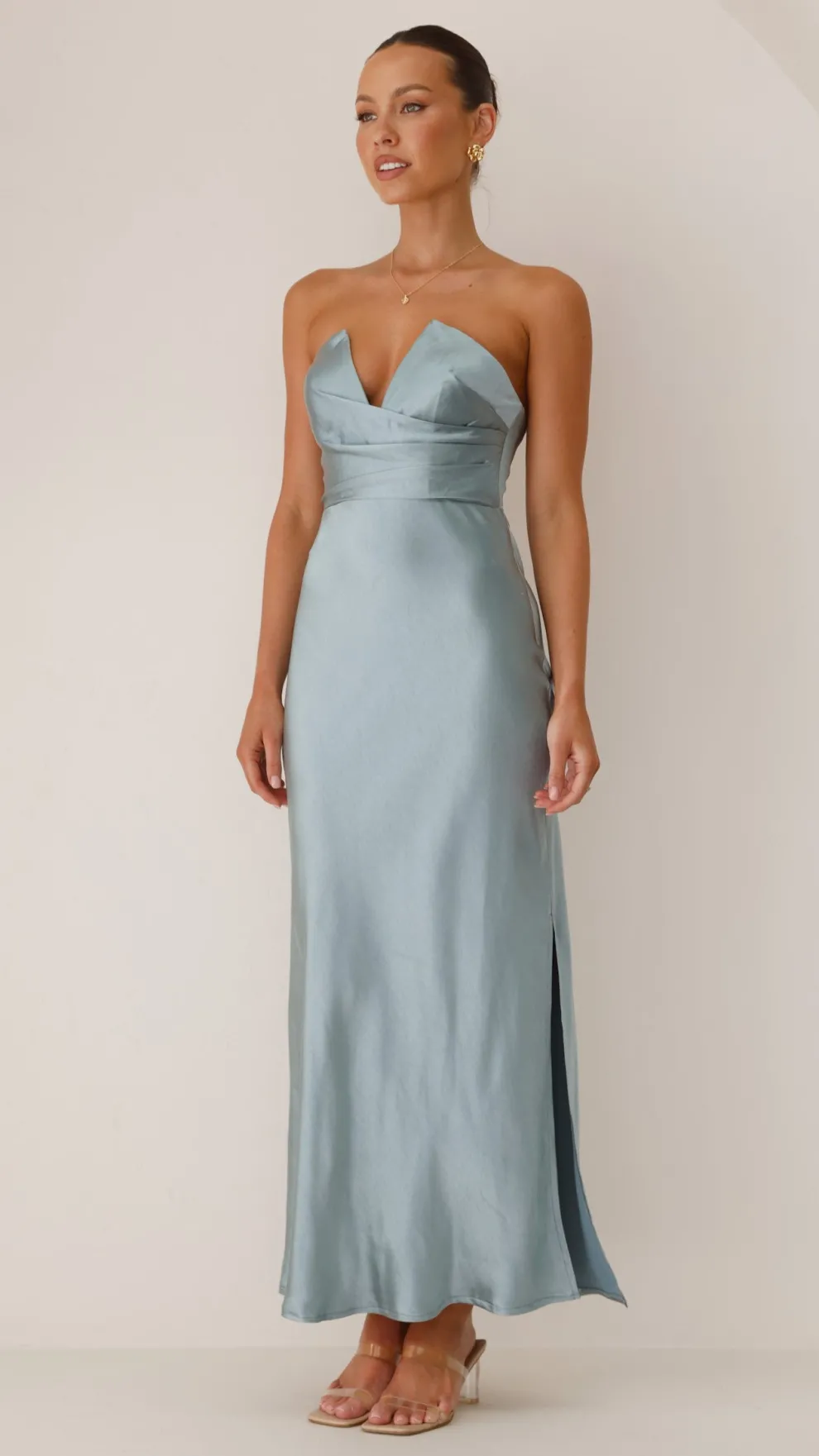 Valerie Maxi Dress - Blue
