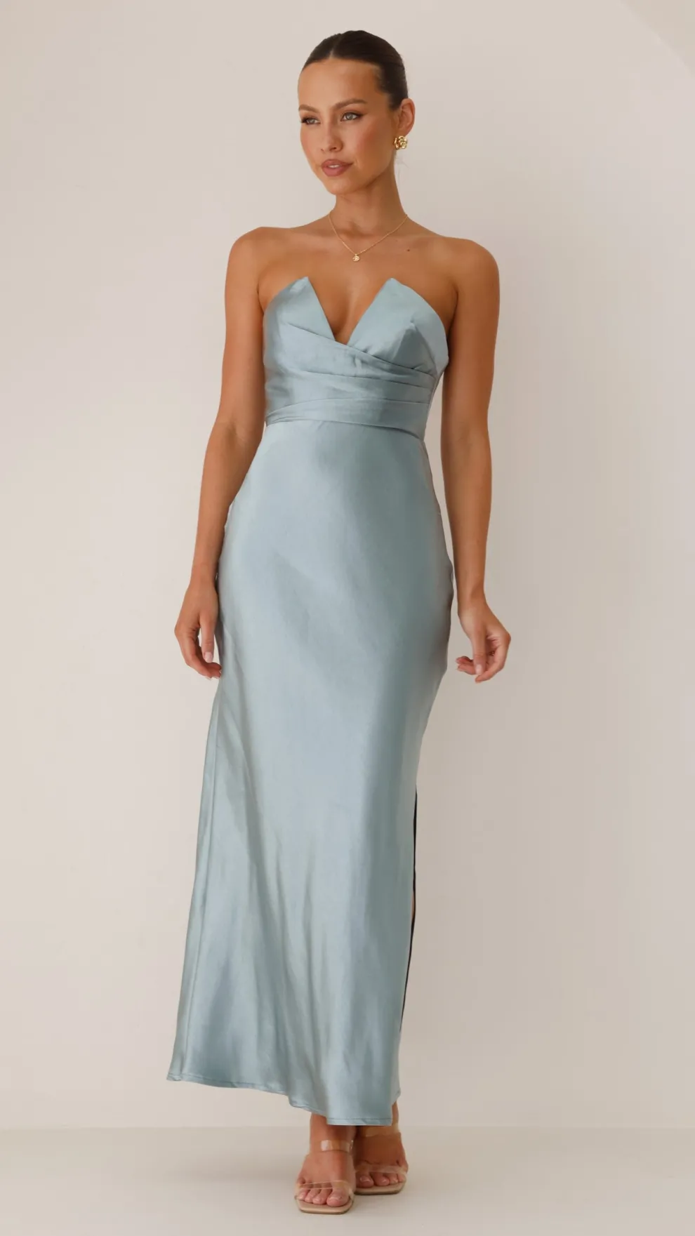 Valerie Maxi Dress - Blue