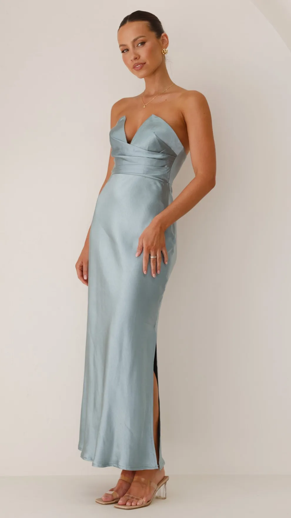 Valerie Maxi Dress - Blue