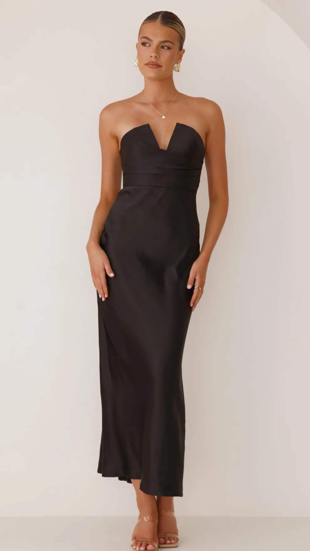 Valerie Maxi Dress - Black