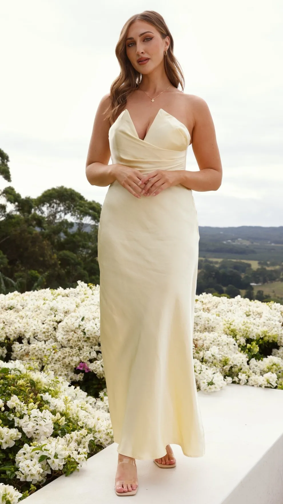 Valerie Maxi Dress - Yellow