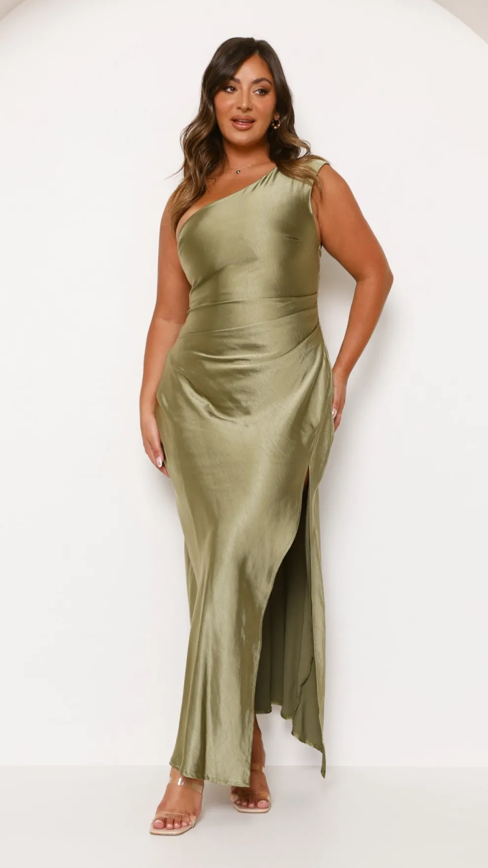 Victoria Maxi Dress - Olive