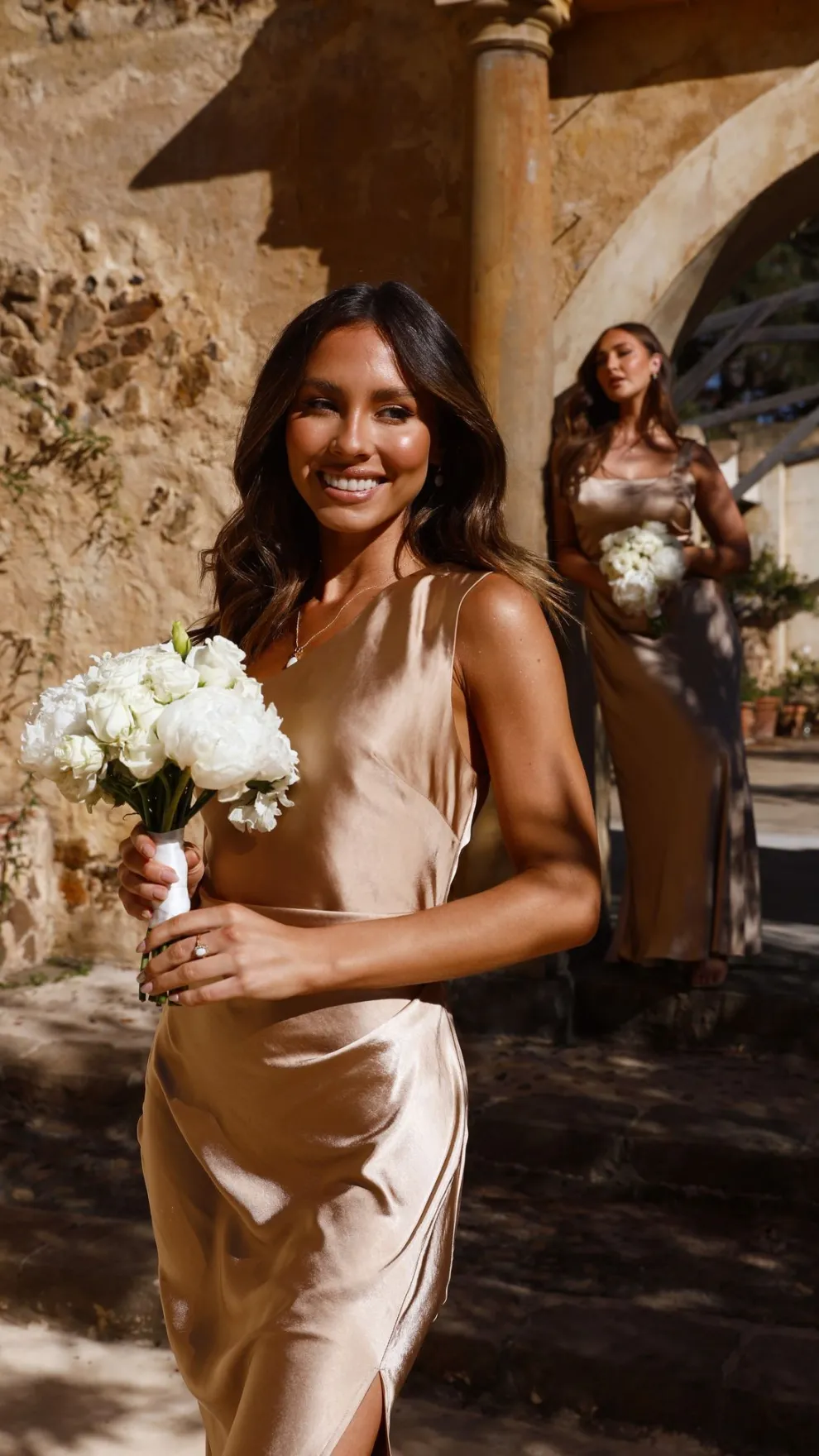 Victoria Maxi Dress - Gold