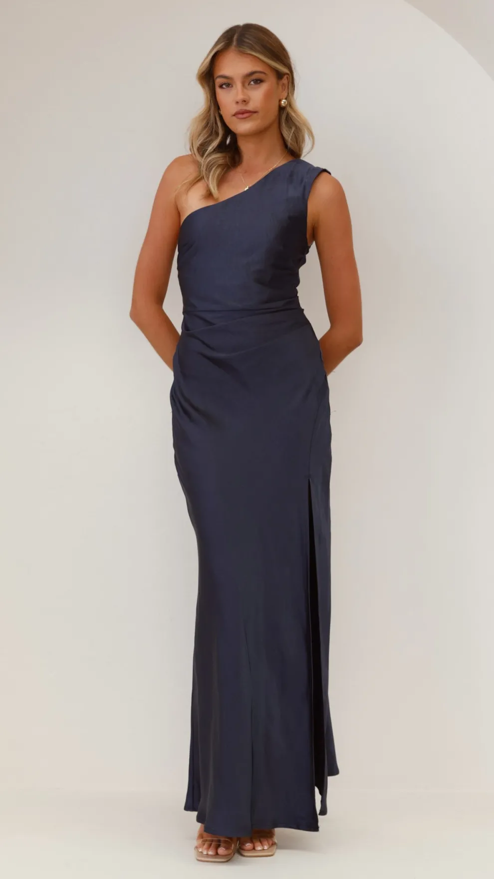 Victoria Maxi Dress - Navy