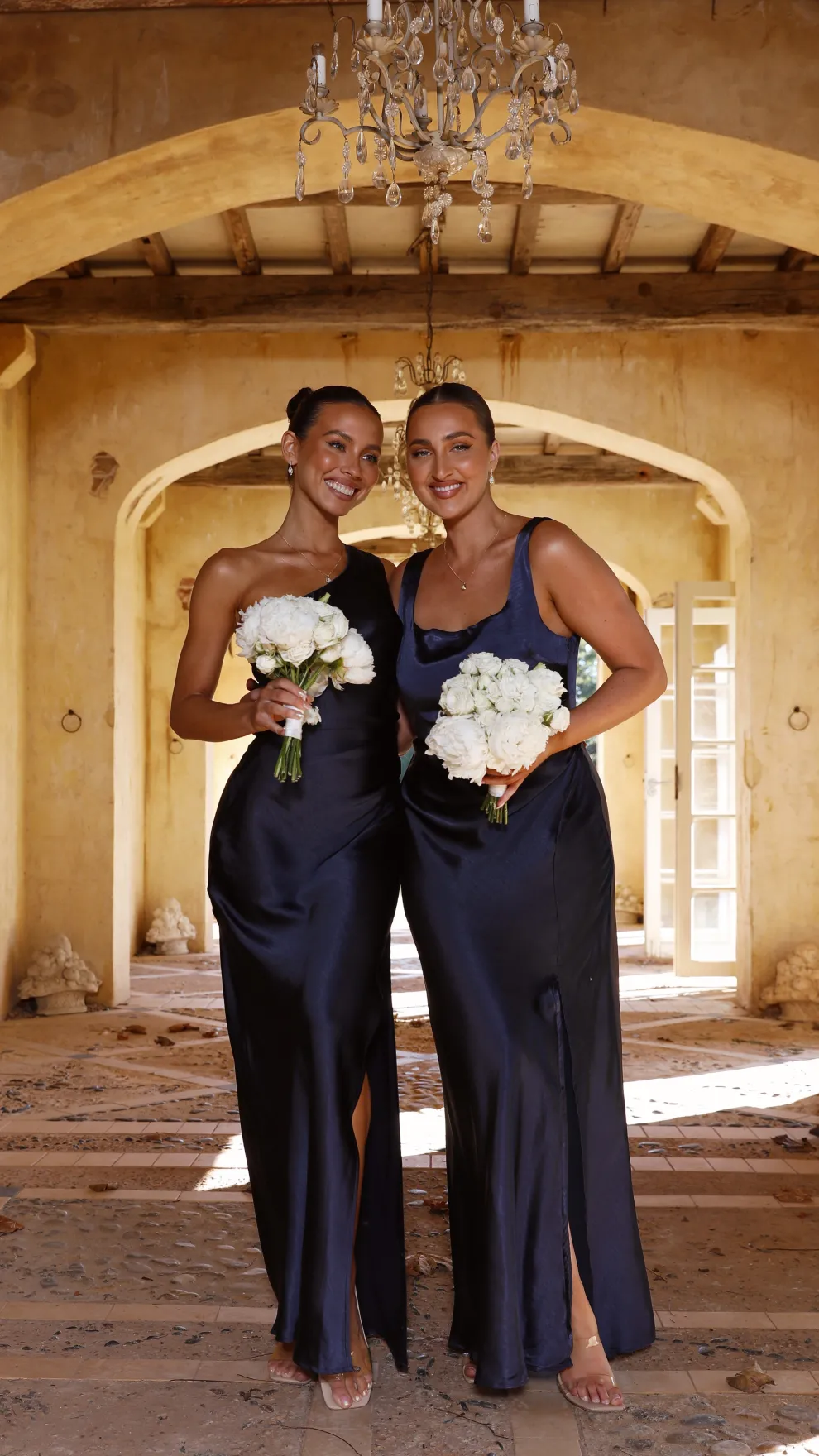 Victoria Maxi Dress - Navy