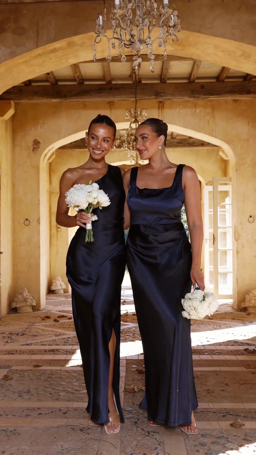 Victoria Maxi Dress - Navy