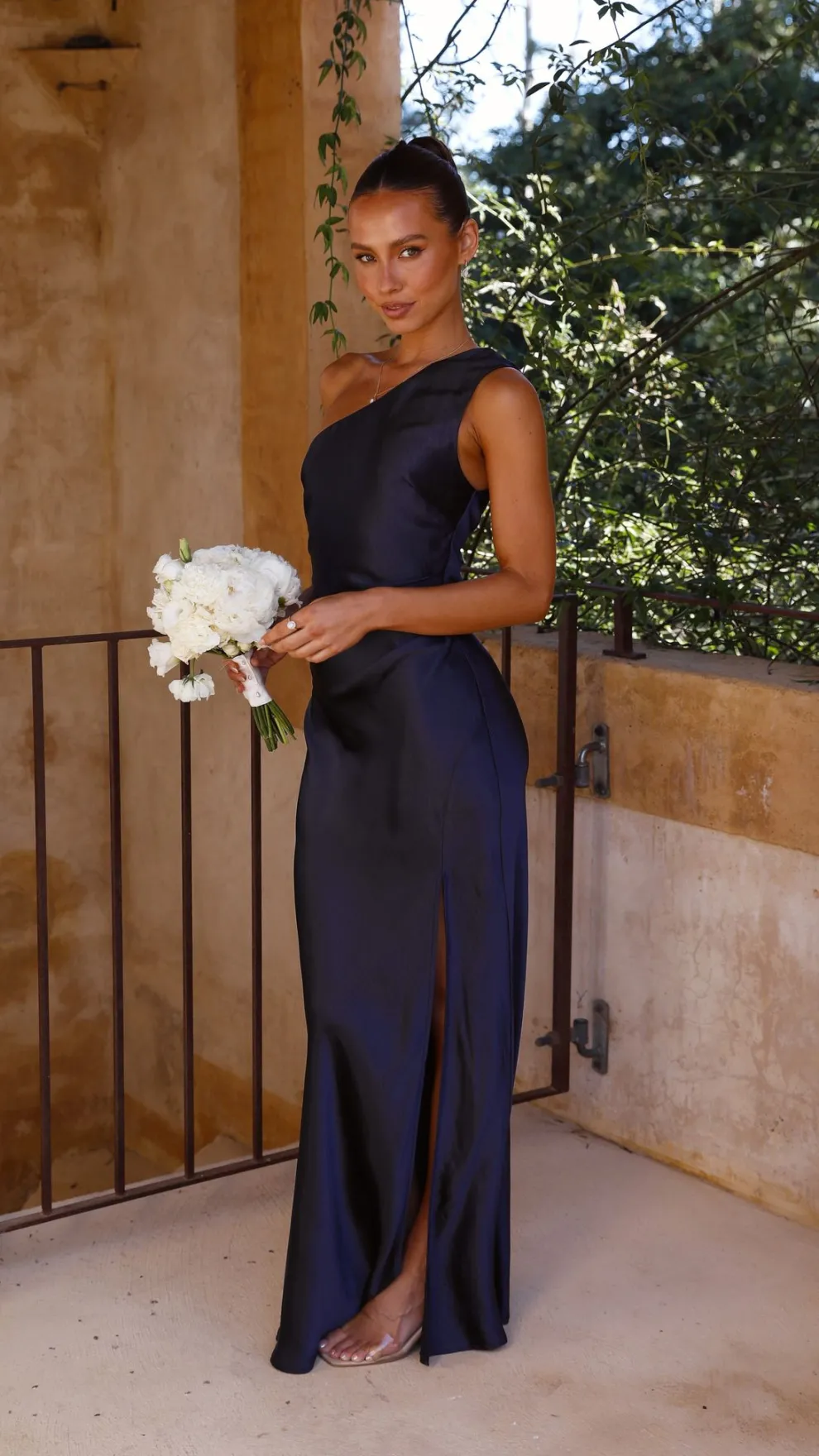 Victoria Maxi Dress - Navy