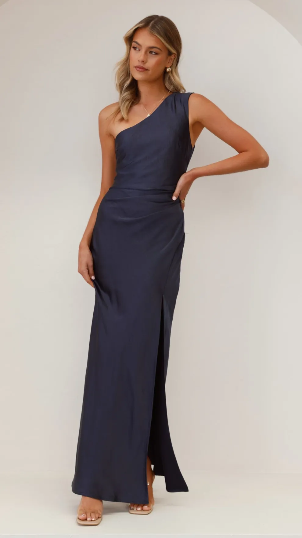 Victoria Maxi Dress - Navy