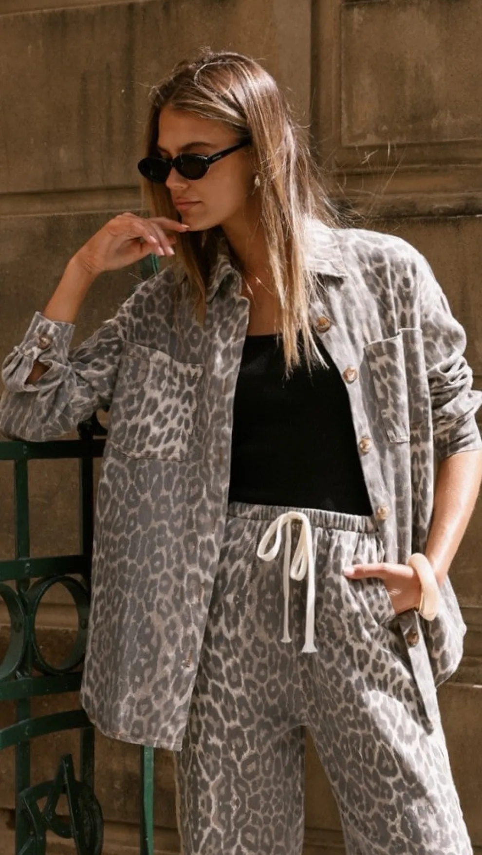 Vox Jacket - Leopard Print