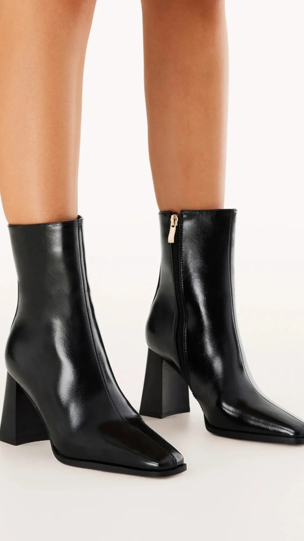 Wez Boots - Black Shine