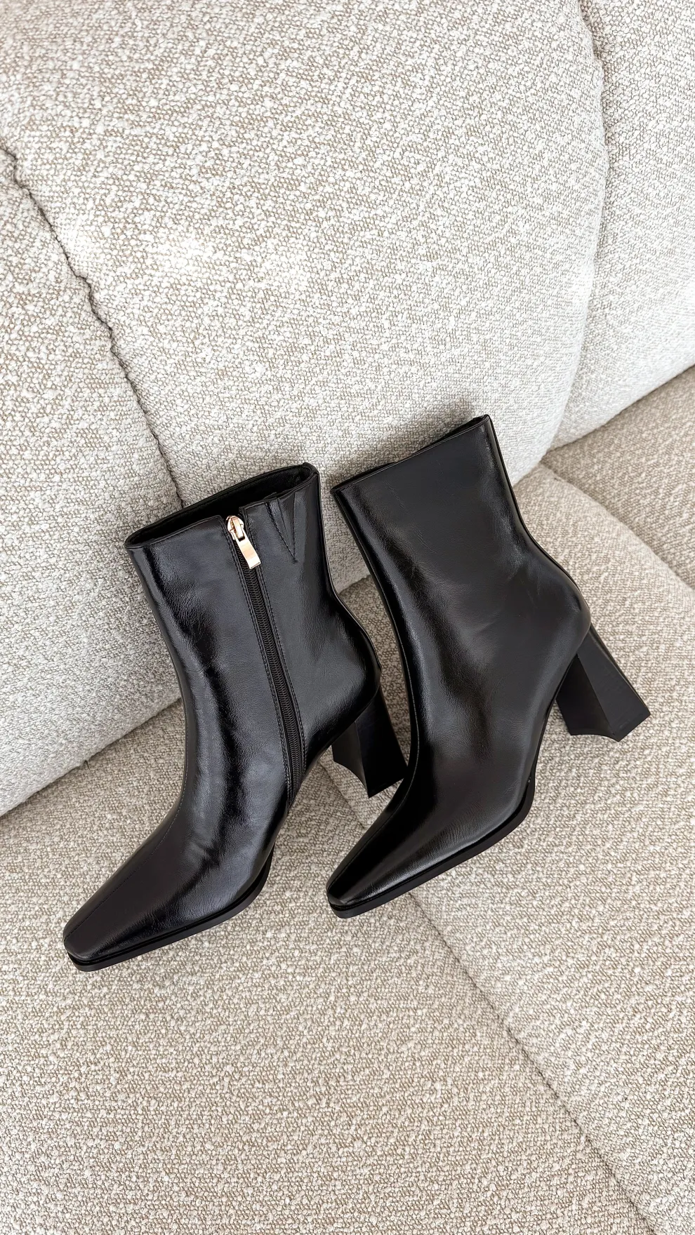 Wez Boots - Black Shine