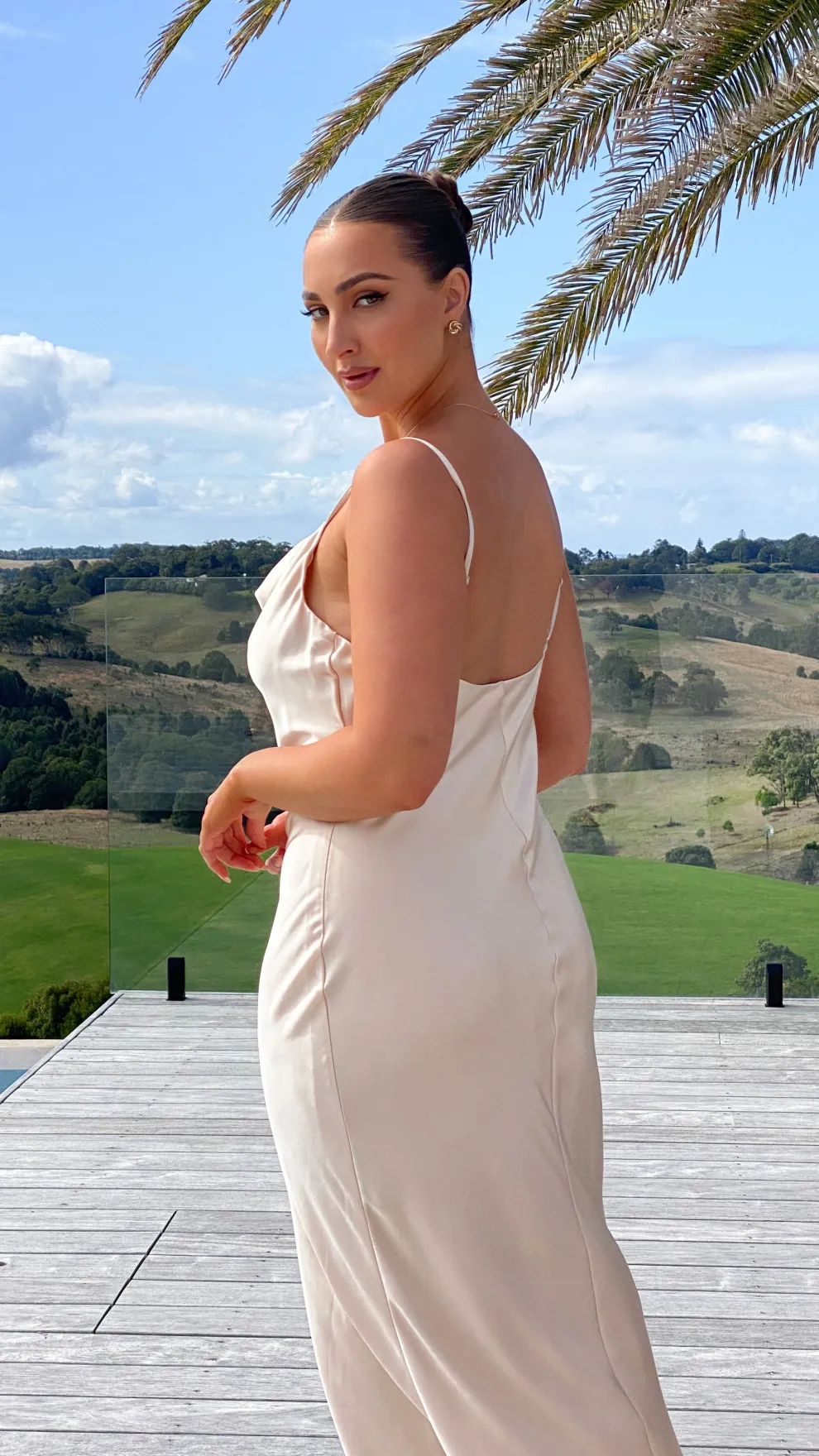 Willow Maxi Dress - Champagne