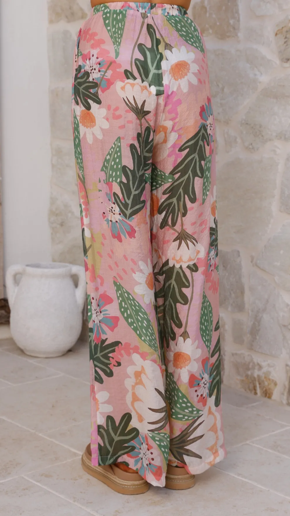 Xiana Pants - Tropical Print