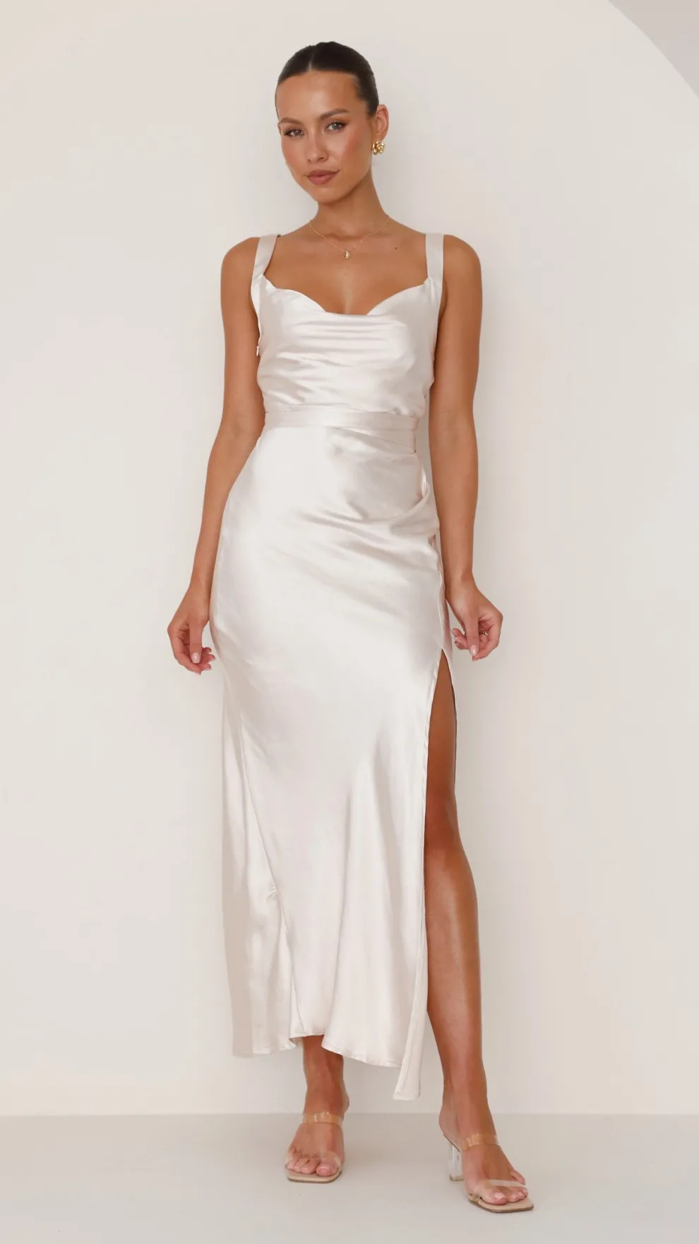 Zendaya Maxi Dress - Champagne