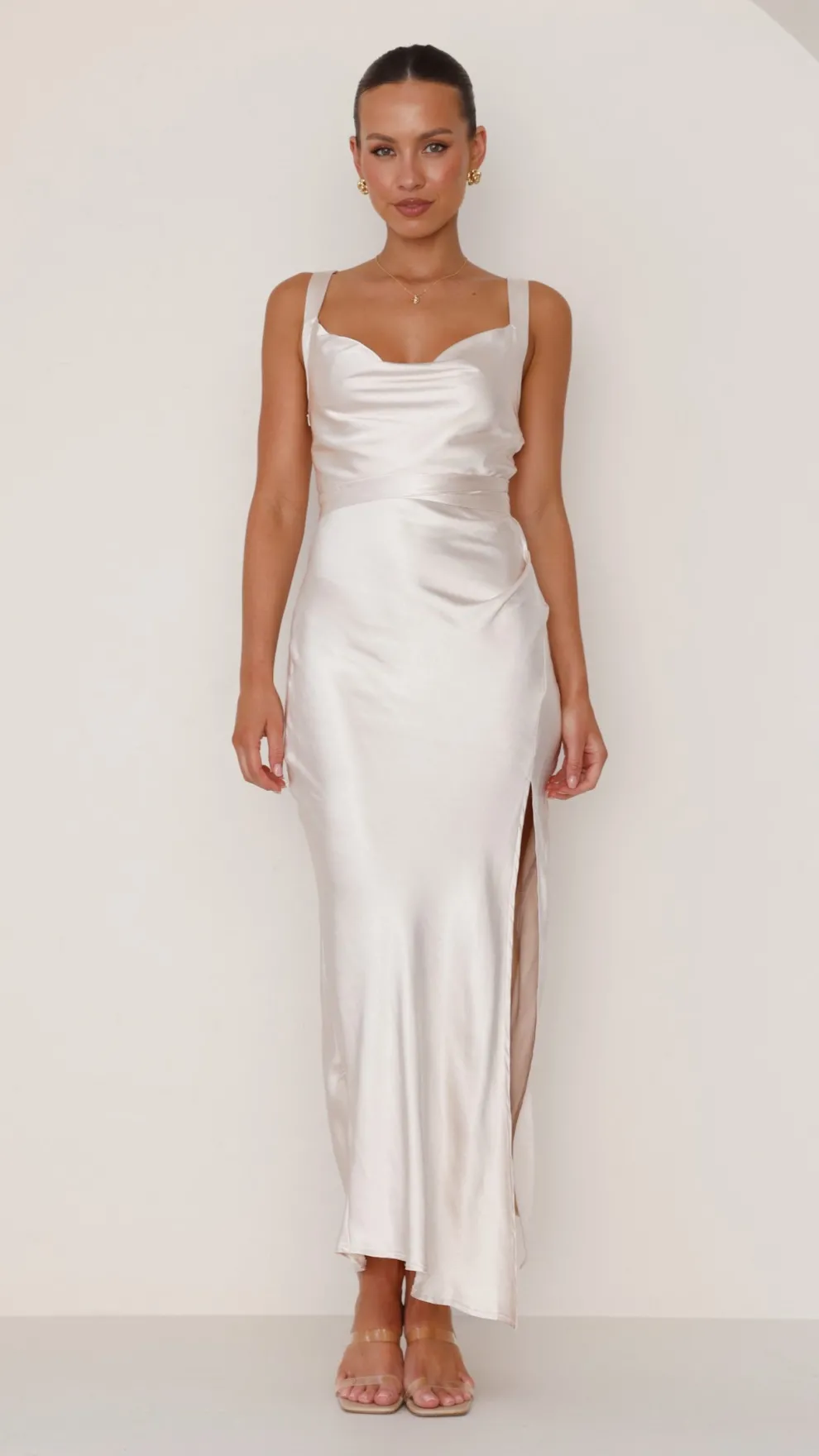 Zendaya Maxi Dress - Champagne