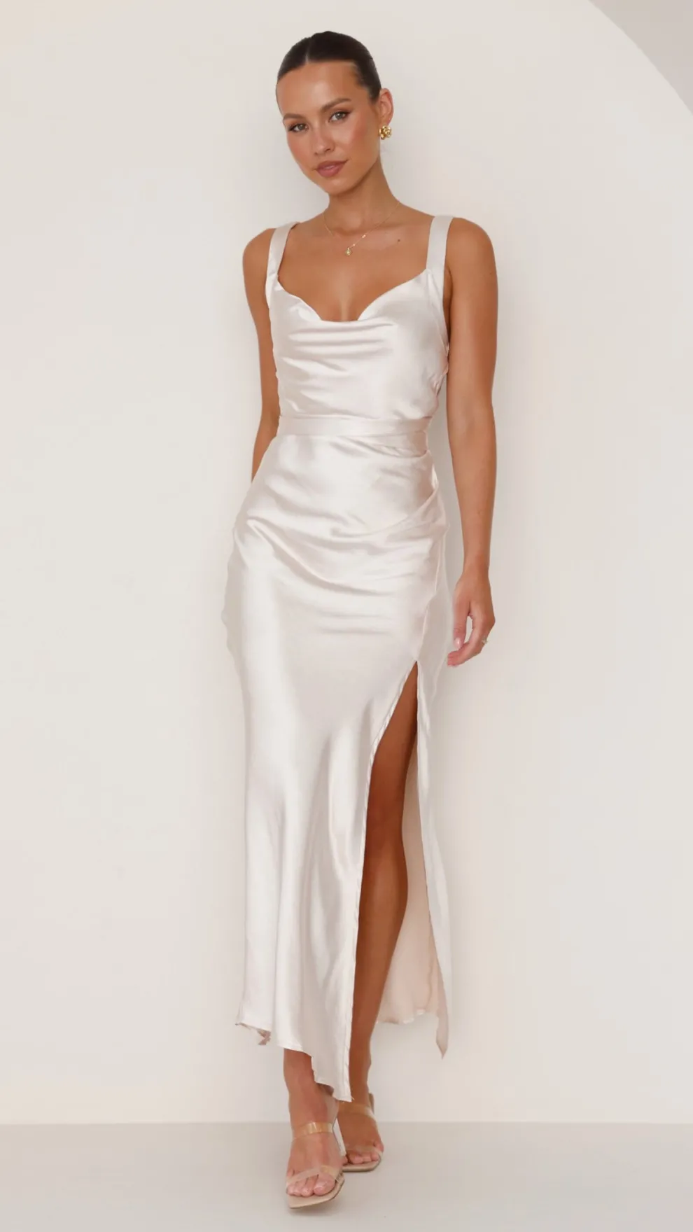 Zendaya Maxi Dress - Champagne