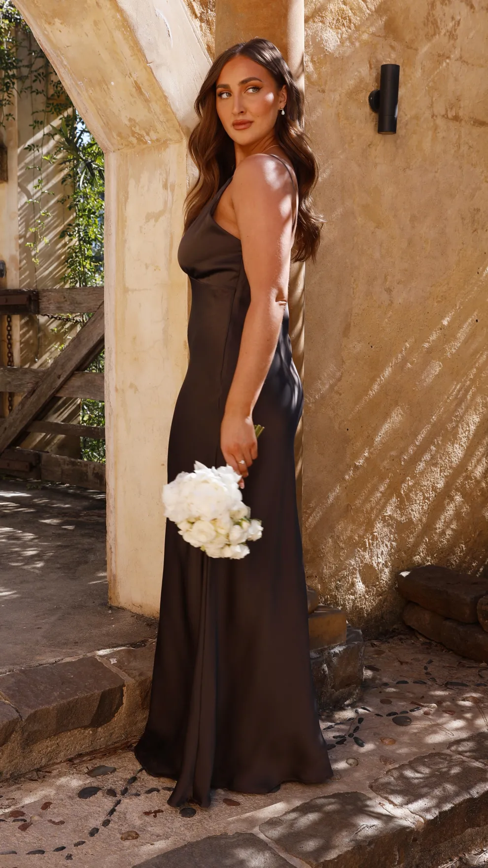 Ziah Maxi Dress - Espresso