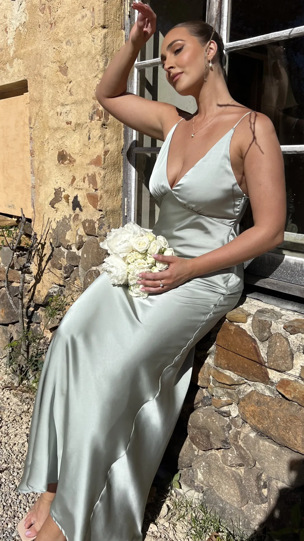 Ziah Maxi Dress - Olive