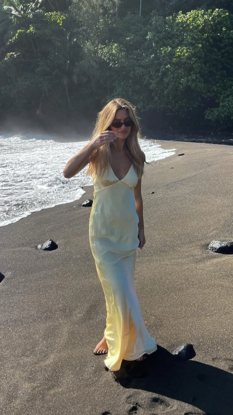 Ziah Maxi Dress - Yellow