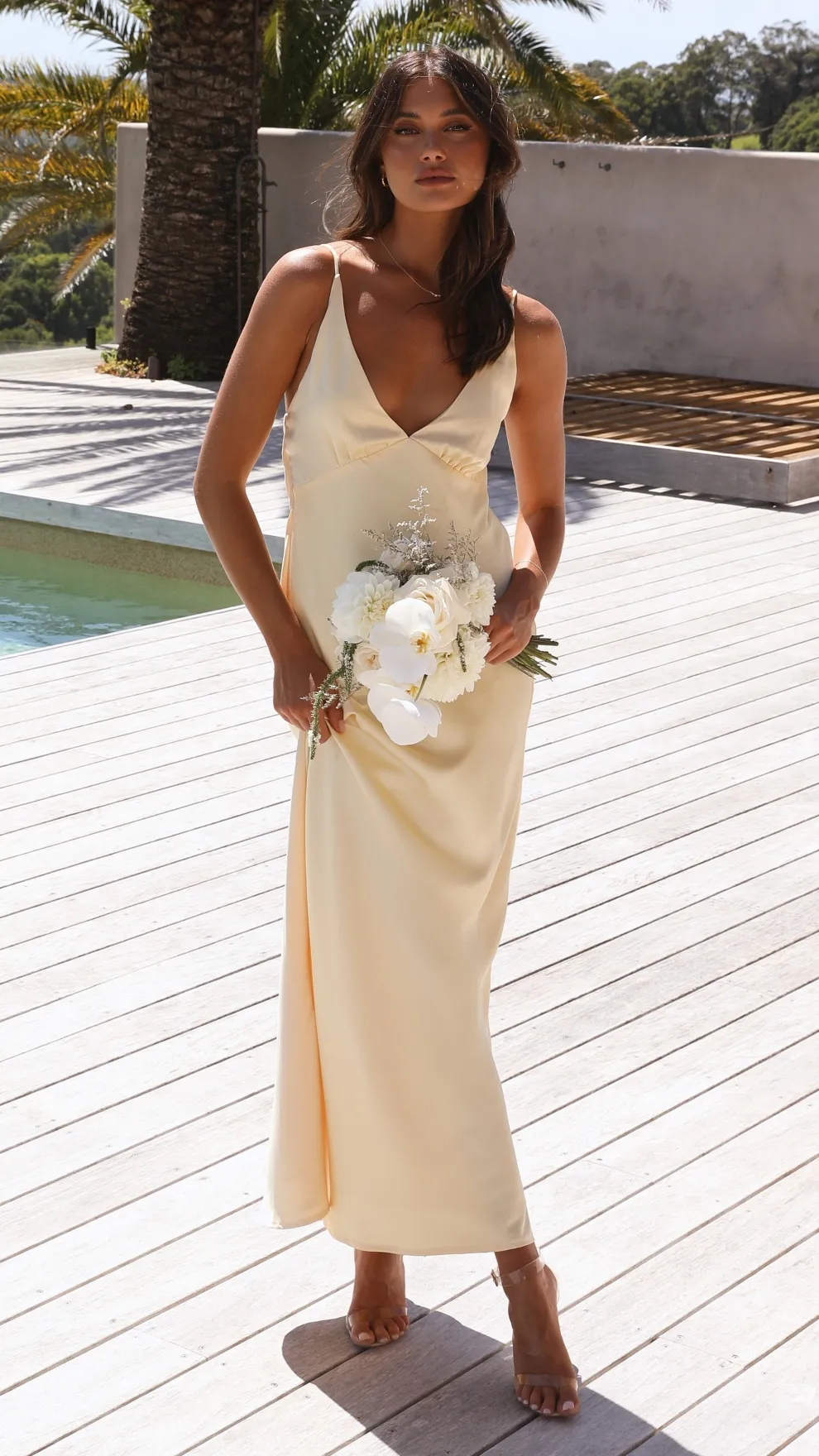 Ziah Maxi Dress - Yellow