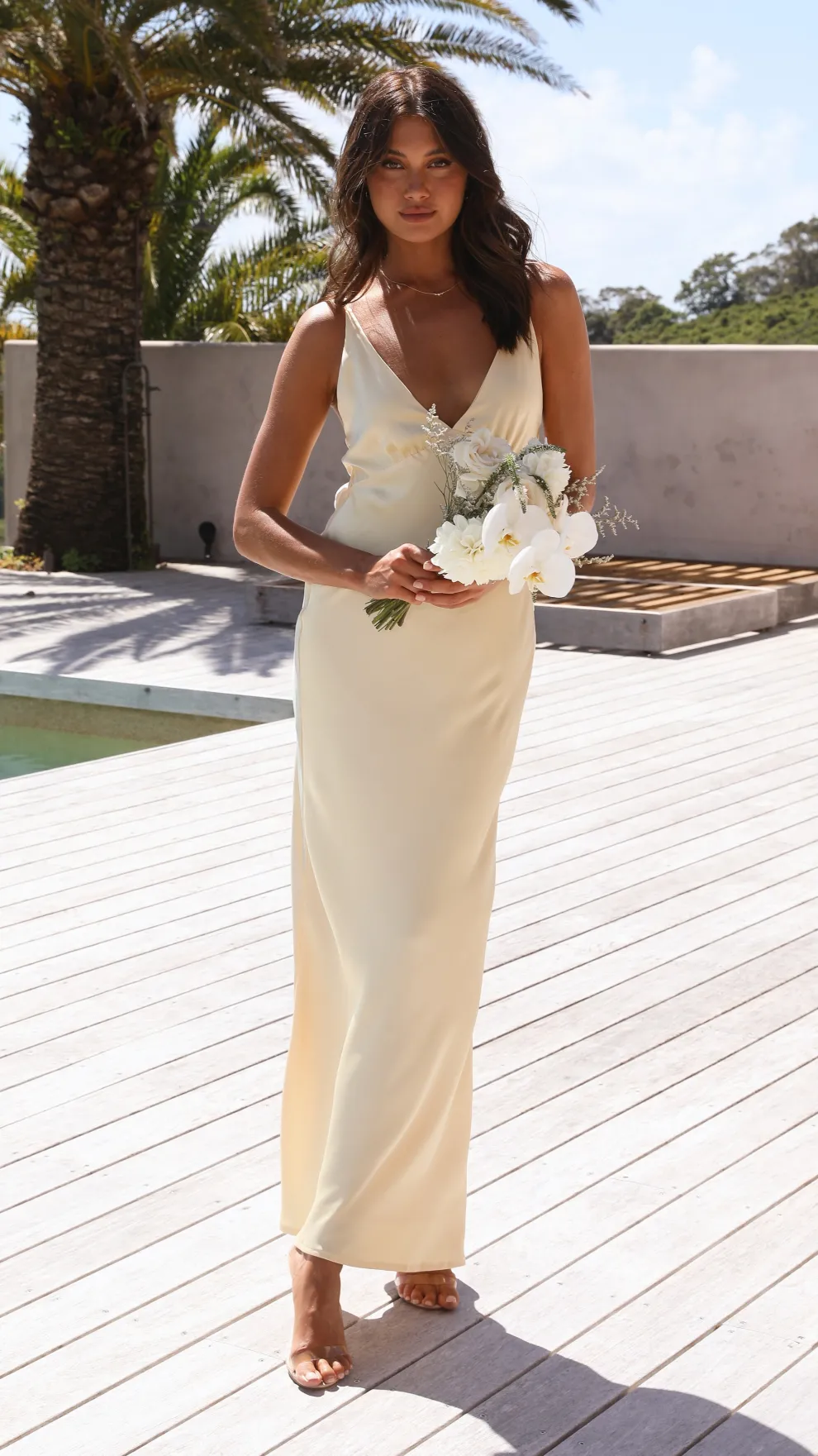 Ziah Maxi Dress - Yellow