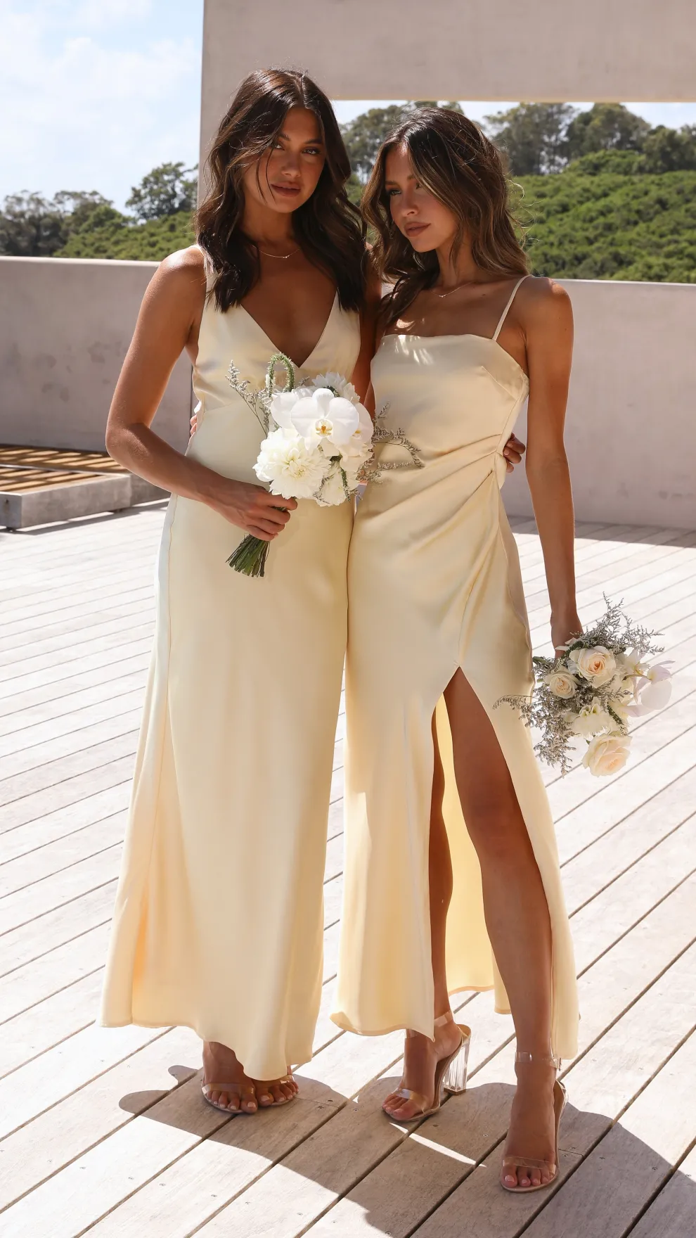 Ziah Maxi Dress - Yellow