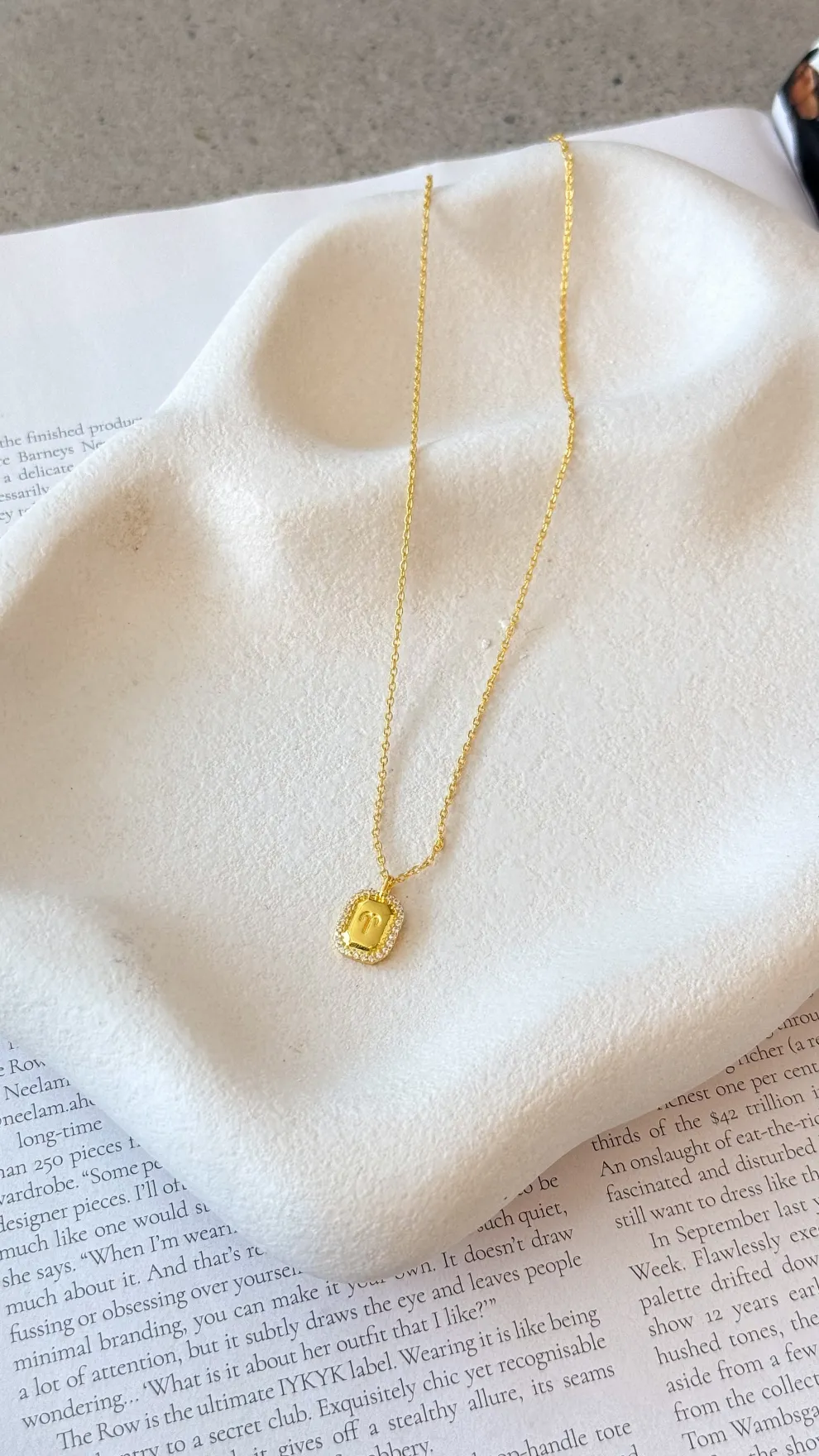 Zodiac Necklace - Aries