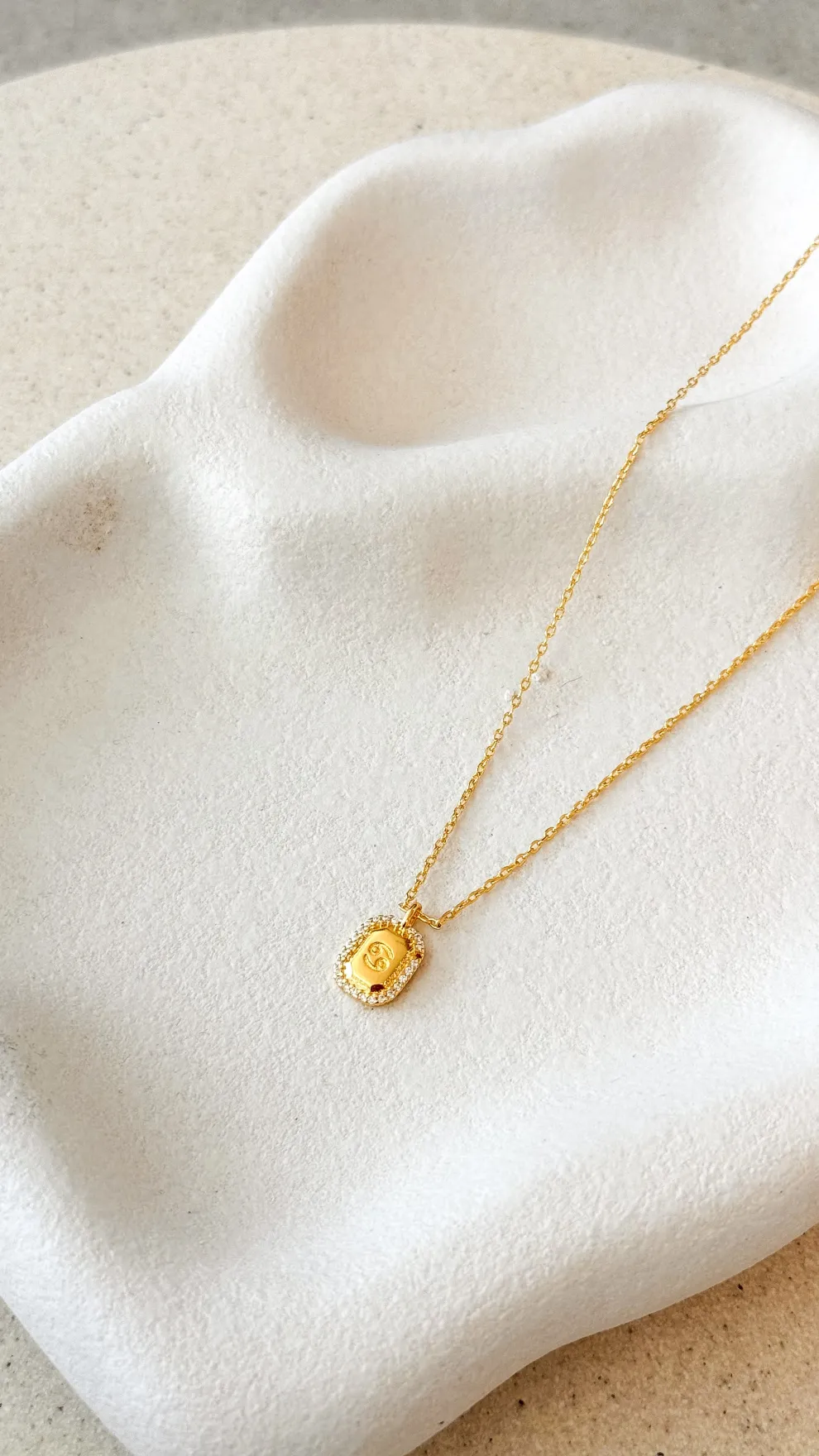 Zodiac Necklace - Cancer