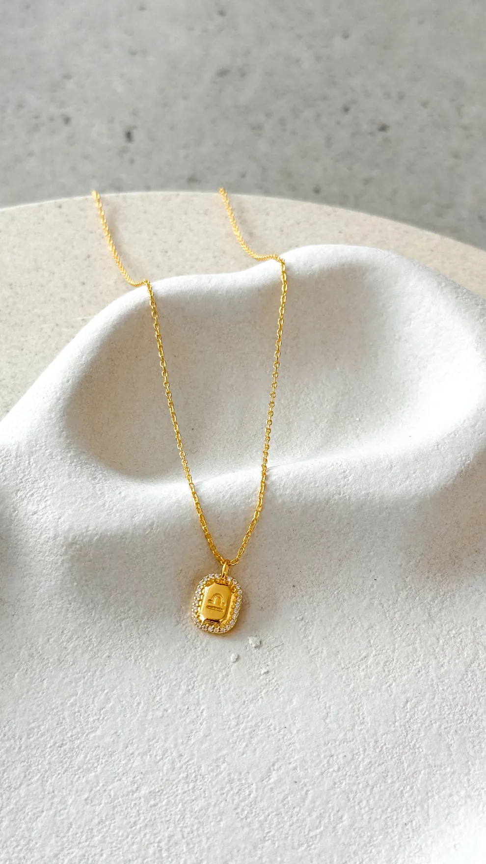 Zodiac Necklace - Libra