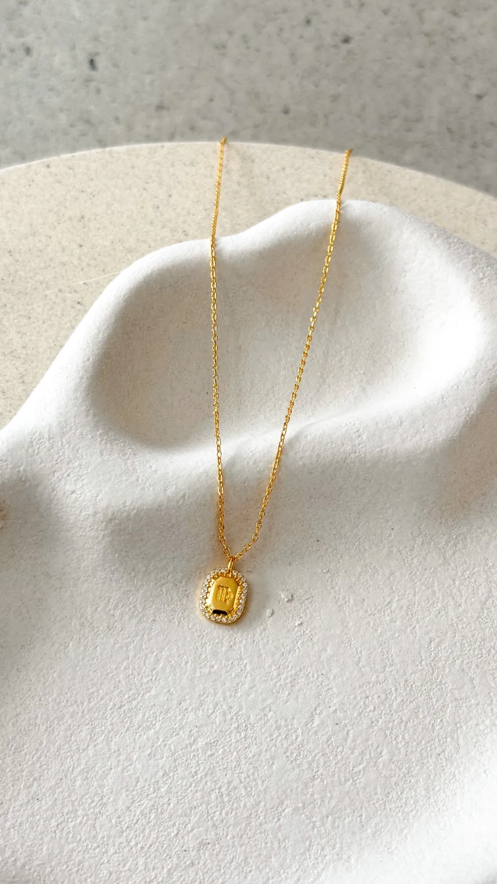 Zodiac Necklace - Virgo